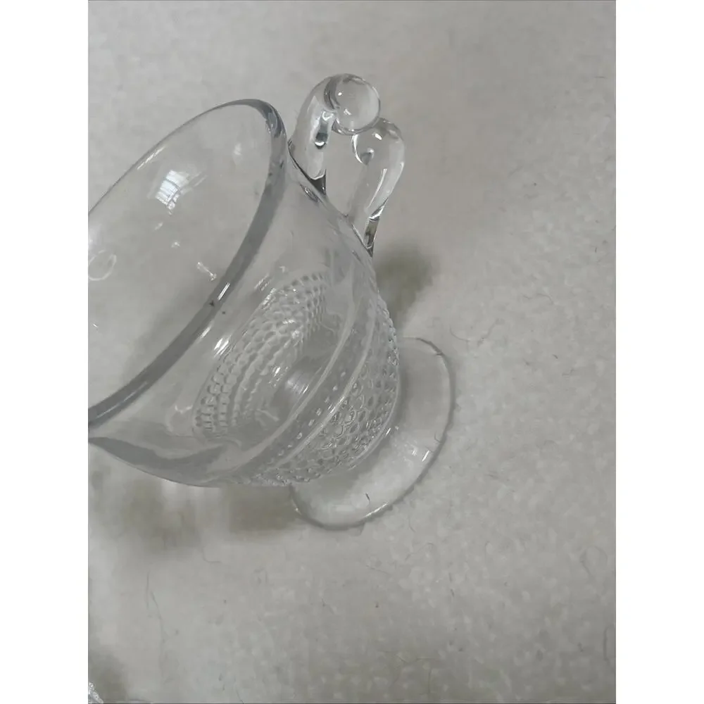 Duncan Miller Teardrop Creamer and Sugar Bowl